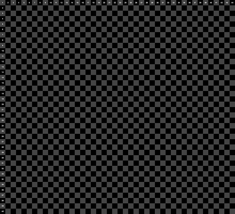 CavePlayer棋盘格背景图效果