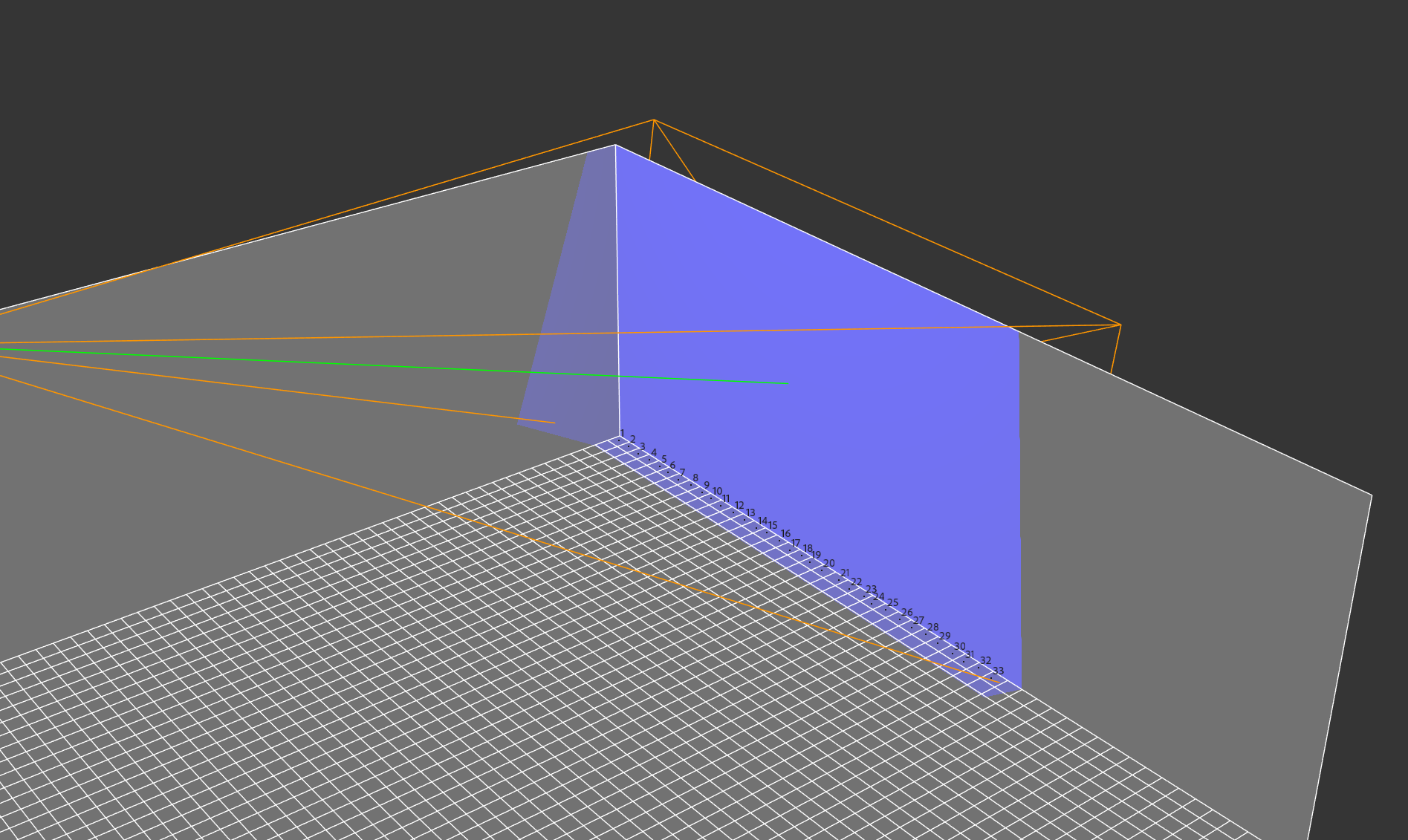 CavePlayer四折幕融合手动新建网格示例1