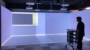 四折幕桌面融合