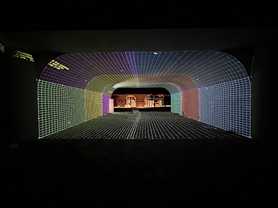 投影隧道空间融合